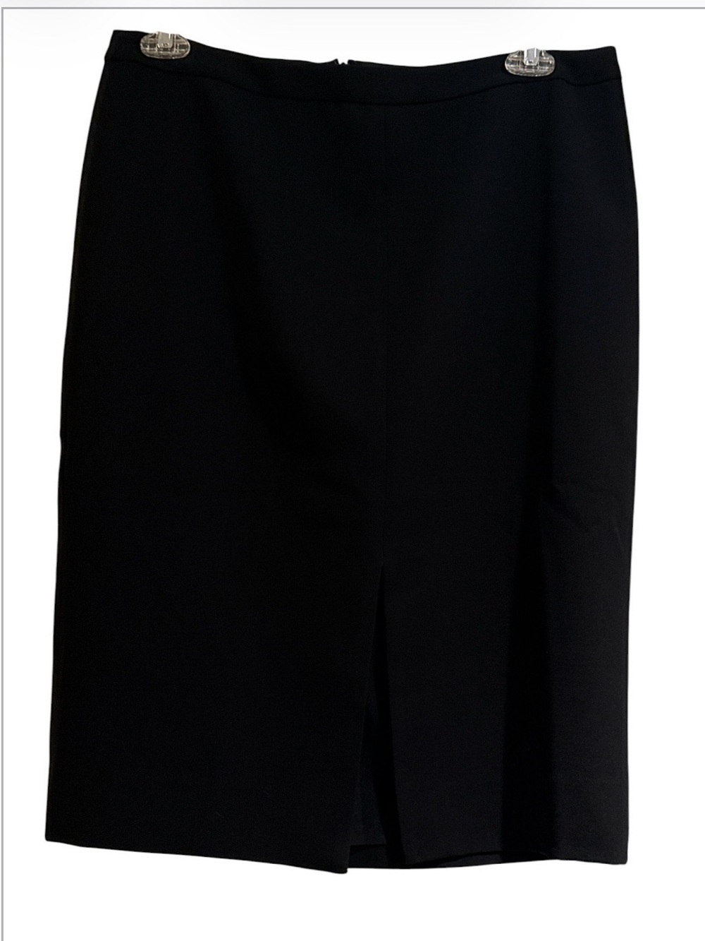 🆕 black front slit pencil skirt